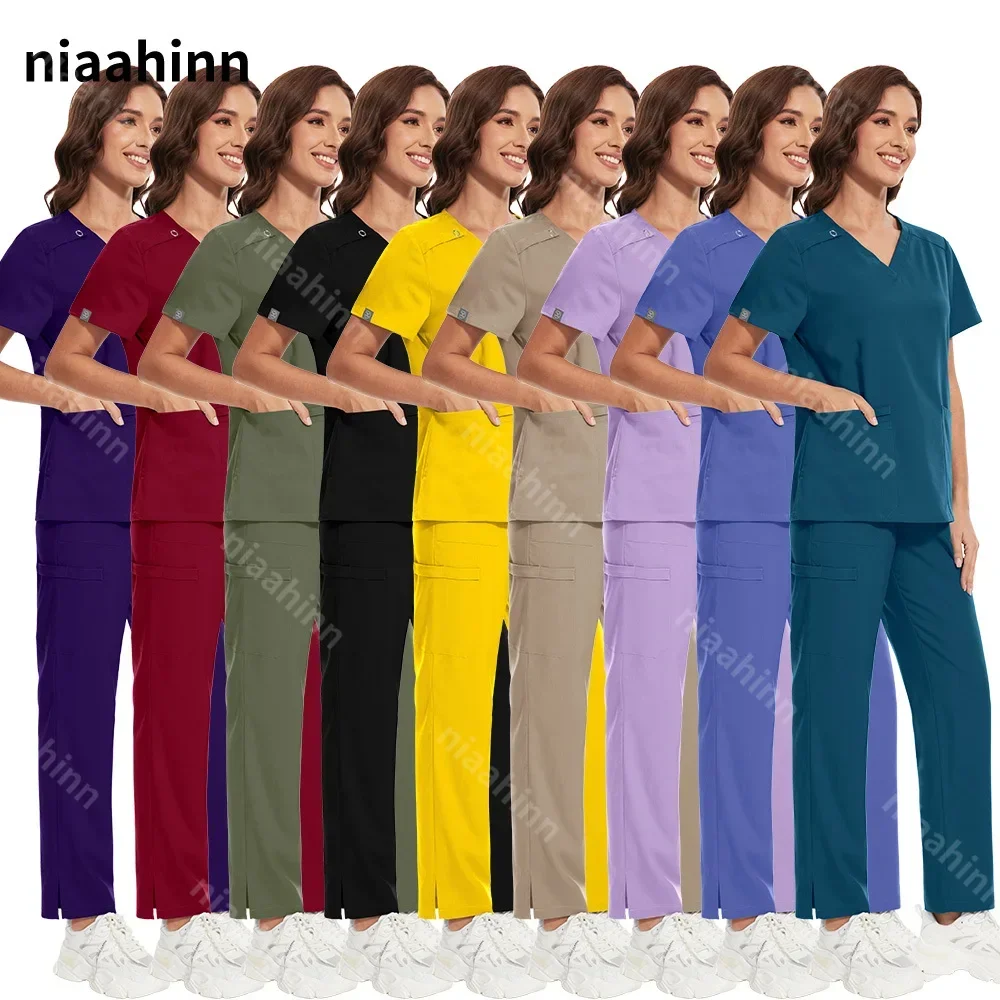 Women'S Work Accessories - Niaahinn-手術室の医療ユニフォーム,病院の作業服,看護師のアクセサリー,歯科手術着,ペットの作業服,卸売