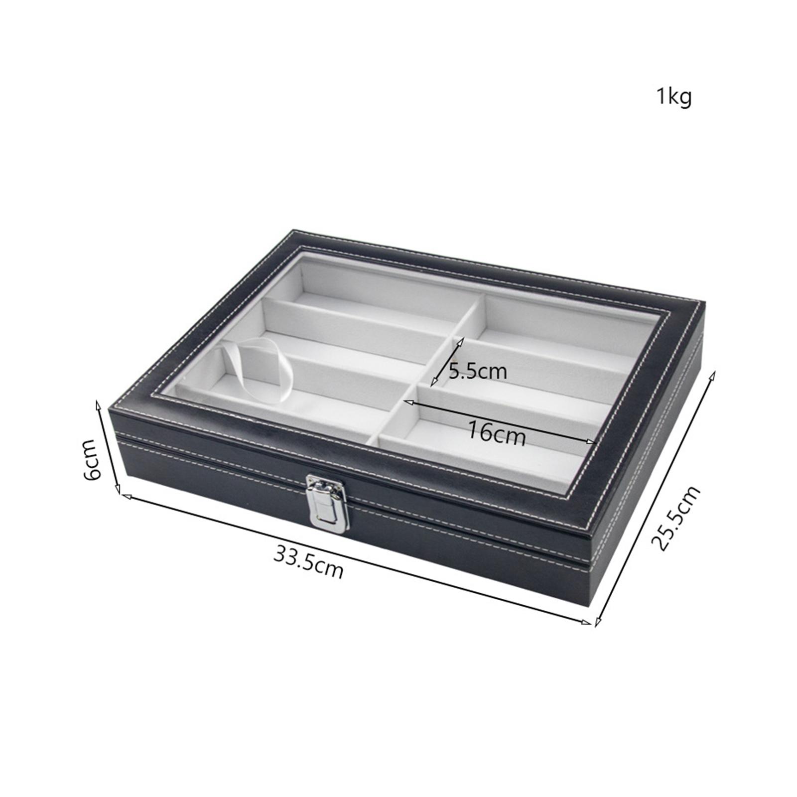 Women Accessories Drawer - メガネディスプレイボックス積み重ね可能なポータブルメガネ収納ケースアイウェアディスプレイケース8スロットテーブルショップ家庭用引き出しドレッサー用