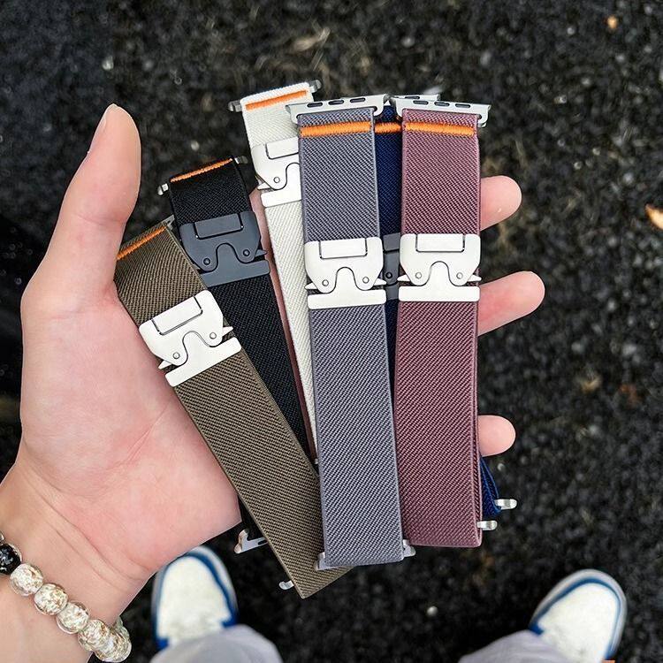 Apple Watch Ultra 4、3用ナイロン製パラシ - Women Accessories Website のレビューと価格