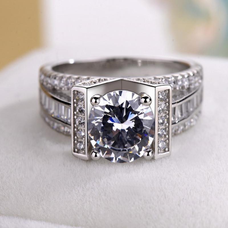 結婚指輪ファッションジュエリーロマンチックなジルコンの女性の - Women Accessories List のレビューと価格