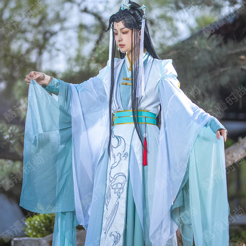 シーシンシュアン コスプレ衣装 風師娘 漢服 アニメ 天官賜 - Women Accessories Products のレビューと価格