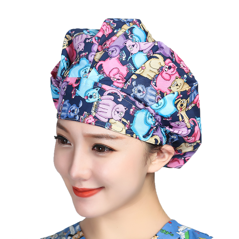 フワフワスクラブ帽子漫画プリント綿のプリント汗止めバンドキャ - Women'S Work Accessories のレビューと価格