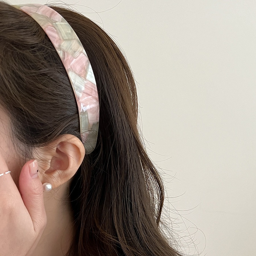 幅広ヘアバンド 韓国風 べっ甲柄 アセテート 2025年トレ - Women'S Work Accessories のレビューと価格