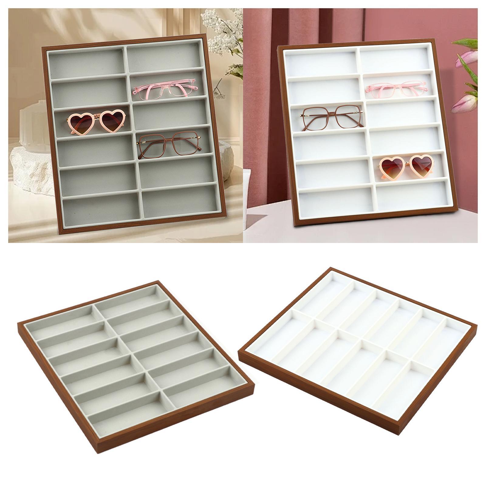 メガネディスプレイボックス 12スロット ショーケース メガ - Women Accessories Drawer のレビューと価格