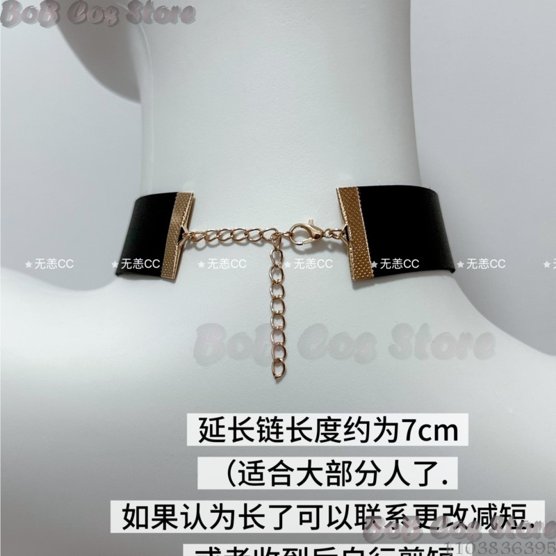 9S チョーカーゲーム Nie コスプレ衣装黒ネックレスアク - Women Accessories Products のレビューと価格
