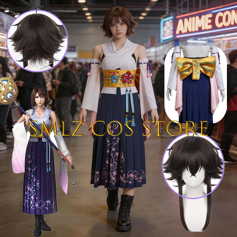 Smlz FFX ユナコスプレアニメ FF10 X 衣装女性 - Women Accessories Products のレビューと価格