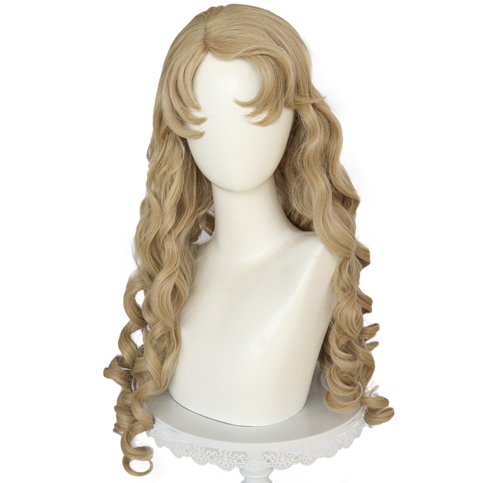 ハロウィン 女性 睡眠 美人 ロールプレイ ゴールデン ロン - Young Women'S Accessories のレビューと価格