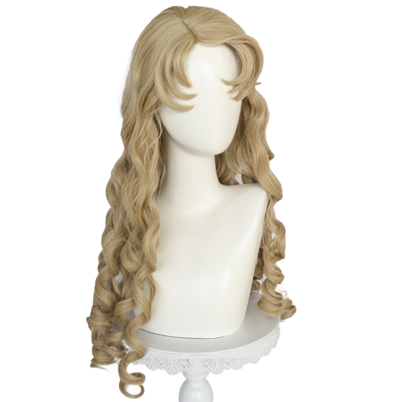 ハロウィン 女性 睡眠 美人 ロールプレイ ゴールデン ロン - Young Women'S Accessories のレビューと価格