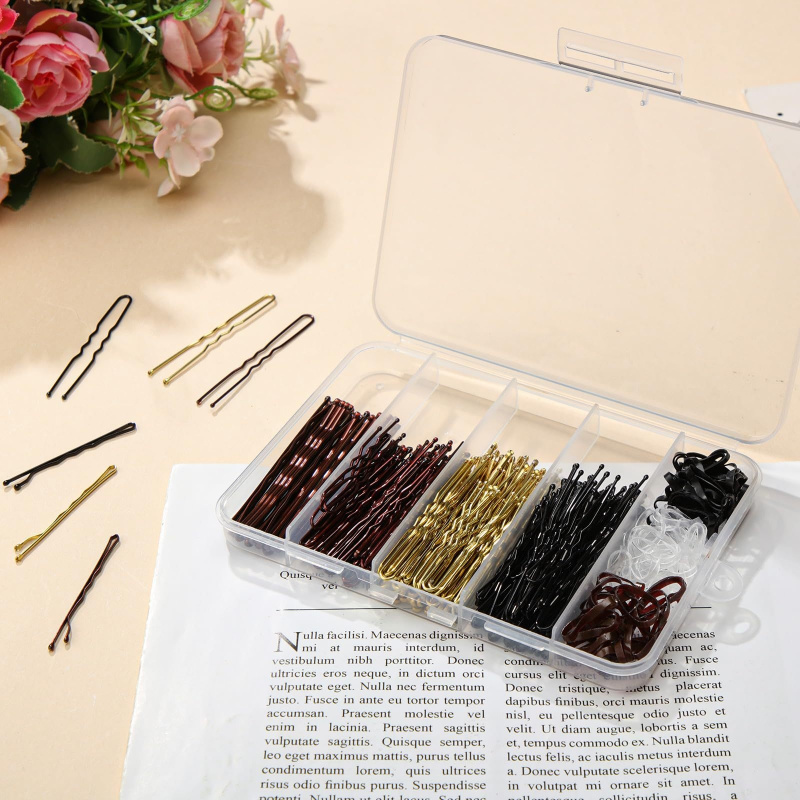 1箱480個入りヘアスタイリングアクセサリーキット U字型ヘ - Young Women'S Accessories のレビューと価格