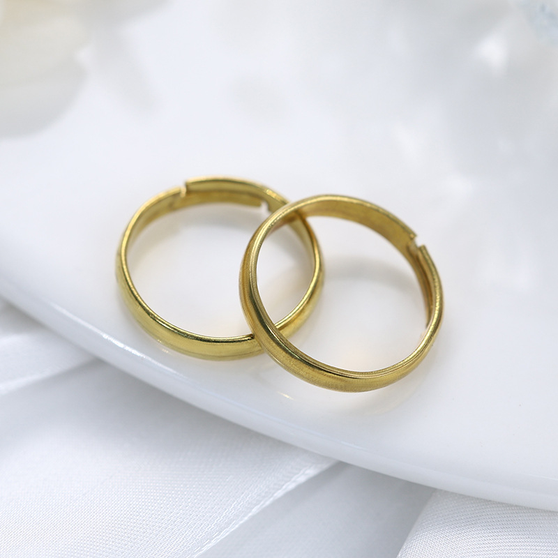 BoYuTe（100個/ロット）真鍮製調整可能なオープンリン - Ring Set Adjustable のレビューと価格