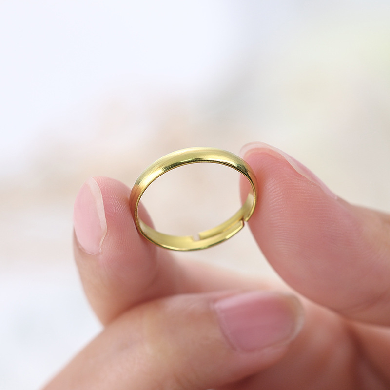 BoYuTe（100個/ロット）真鍮製調整可能なオープンリン - Ring Set Adjustable のレビューと価格