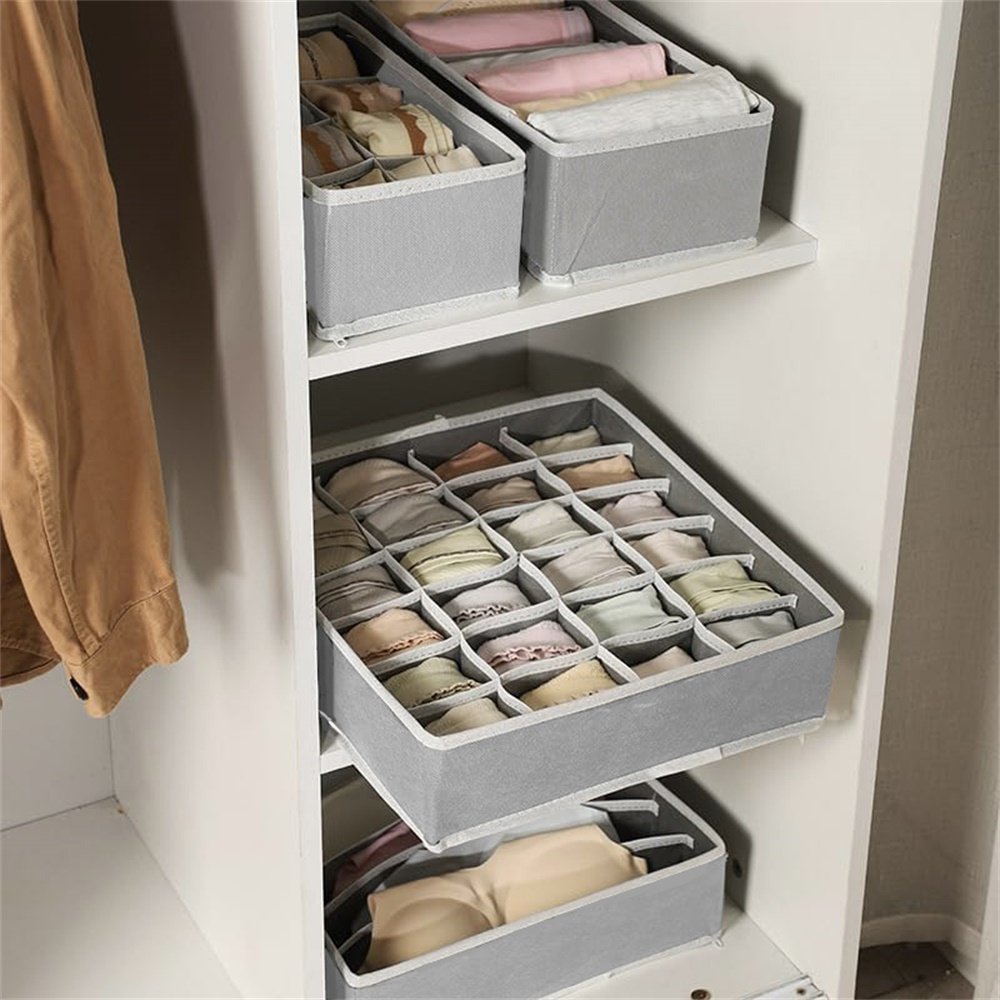 折りたたみ式靴下収納オーガナイザー - 女性用クローゼット収 - Women Accessories Drawer のレビューと価格