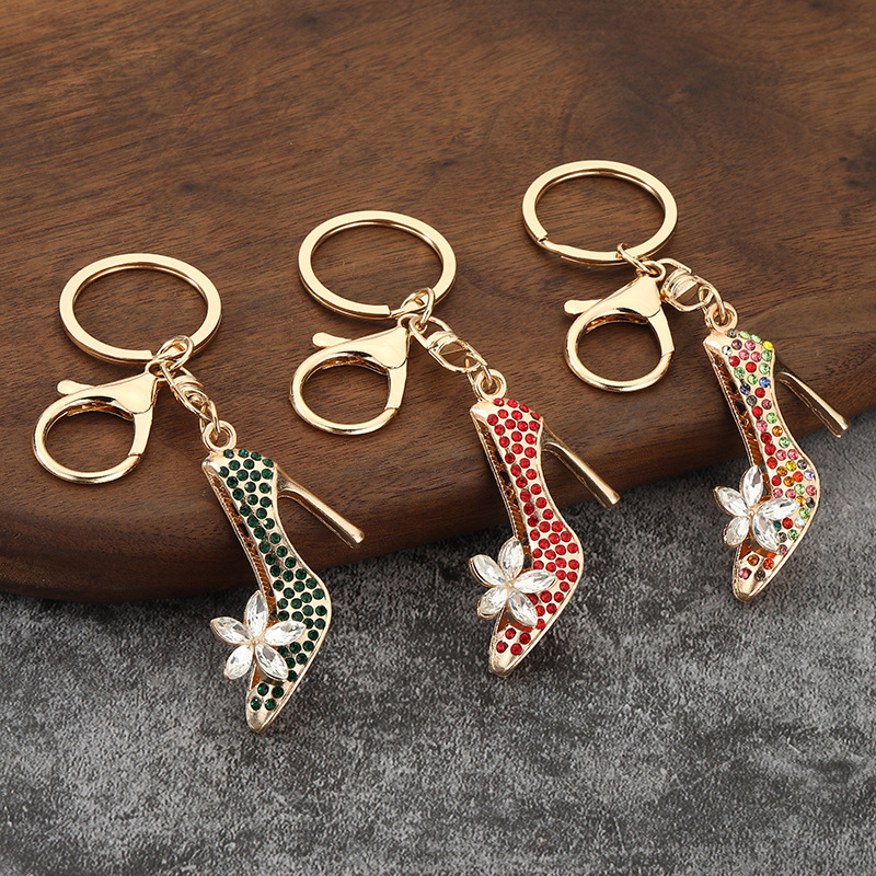 ファッションラインストーンクリスタルハイヒールキーホルダー（ - Women Accessories In Amazon のレビューと価格