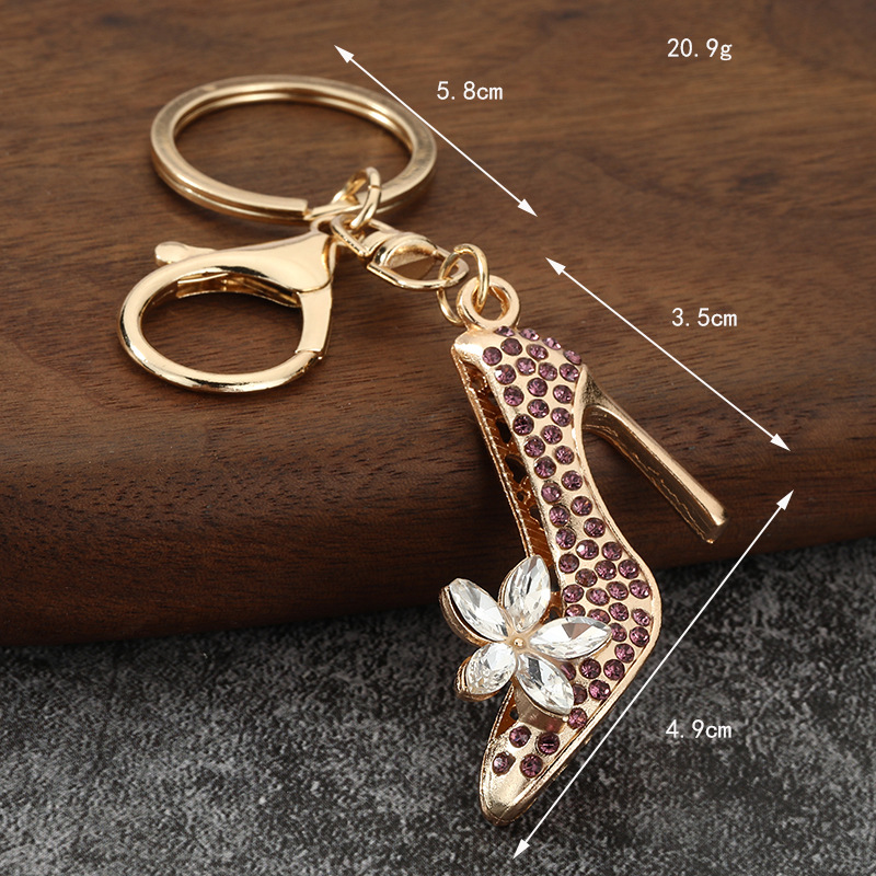 ファッションラインストーンクリスタルハイヒールキーホルダー（ - Women Accessories In Amazon のレビューと価格
