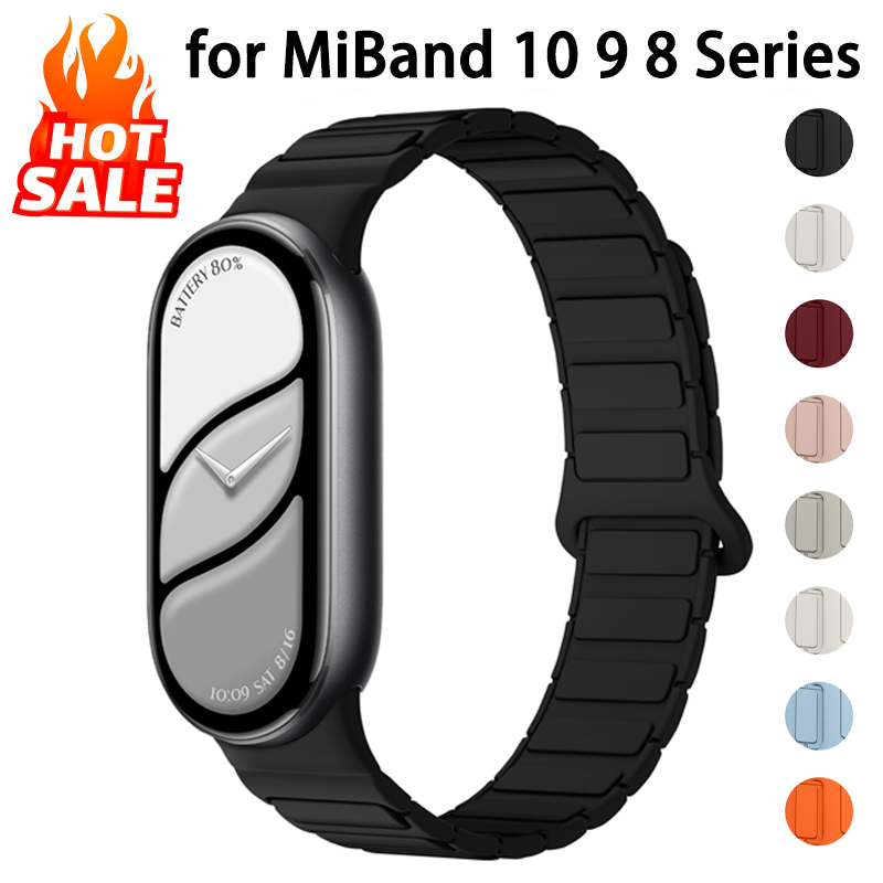 Xiaomi Mi Band 10 9 8用マグネット式スト - Women Accessories Website のレビューと価格