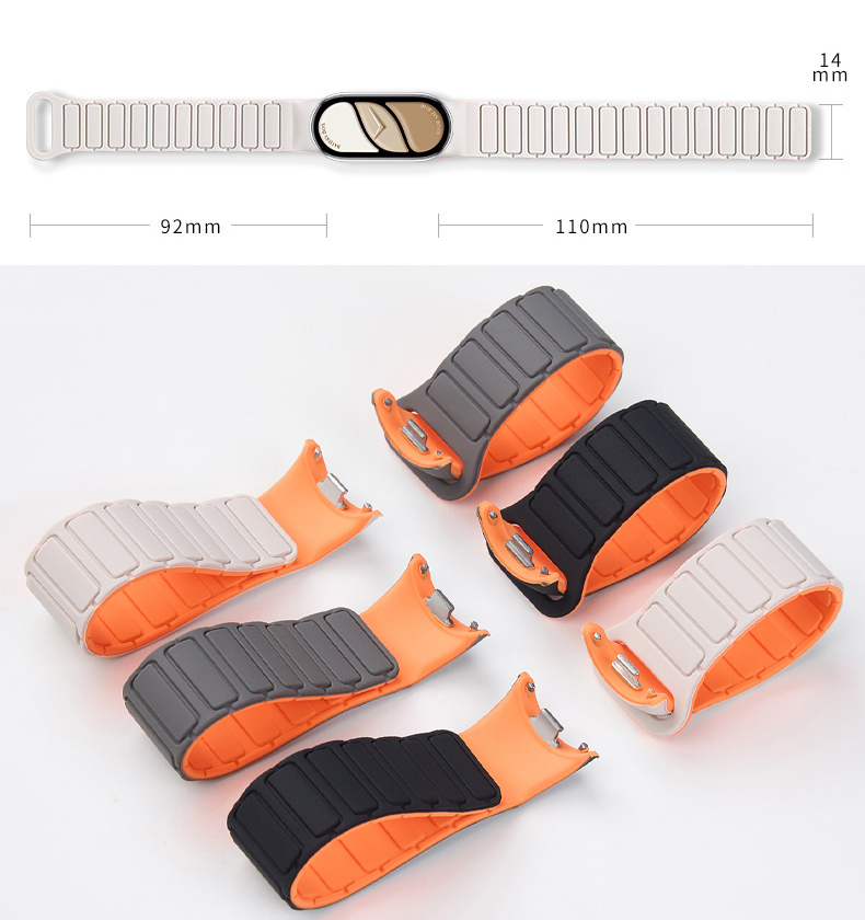 Xiaomi Mi Band 10 9 8用マグネット式スト - Women Accessories Website のレビューと価格