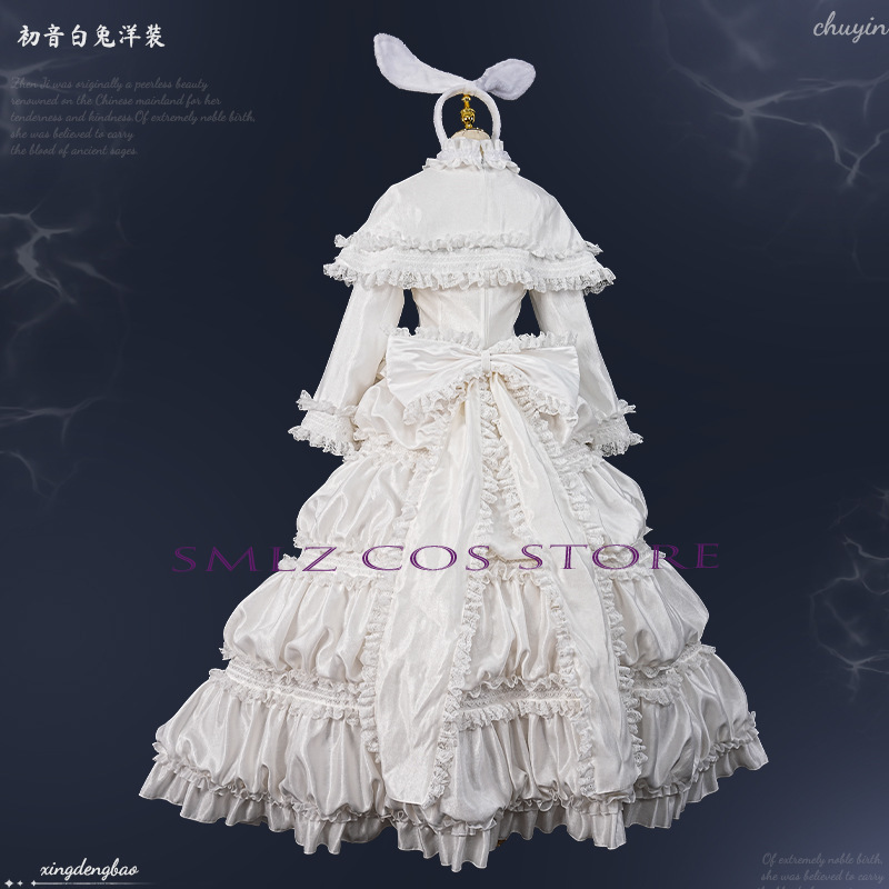2026 ウサギミクウウコスプレアニメ衣装ミクホワイトプリン - Women Accessories Products のレビューと価格