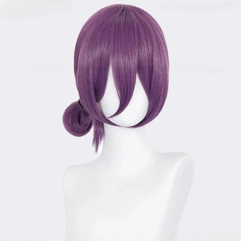 アニメレゼコスプレウィッグ 45 センチメートル紫ウィッグチ - Young Women'S Accessories のレビューと価格