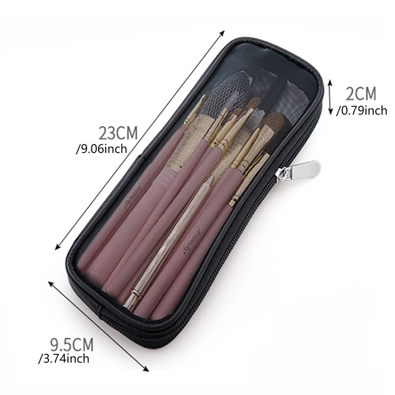 メイクブラシトラベルケース化粧品トイレタリーバッグオーガナイ - Women Accessories List のレビューと価格