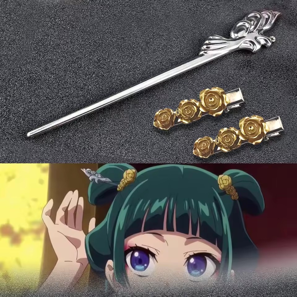 薬局日記合金ヘアピンアニメコスプレスタイリッシュなヘアアクセ - Young Women'S Accessories のレビューと価格
